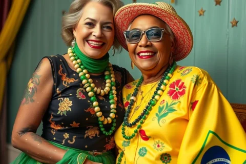 Apresentadores fazem história ao vivo em programa de 5 horas