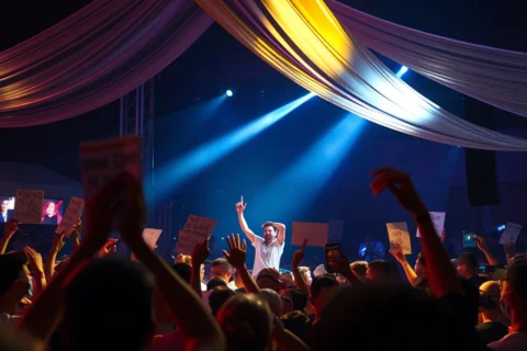 Vaias e Protestos Marcam Show de Cantora em Festival