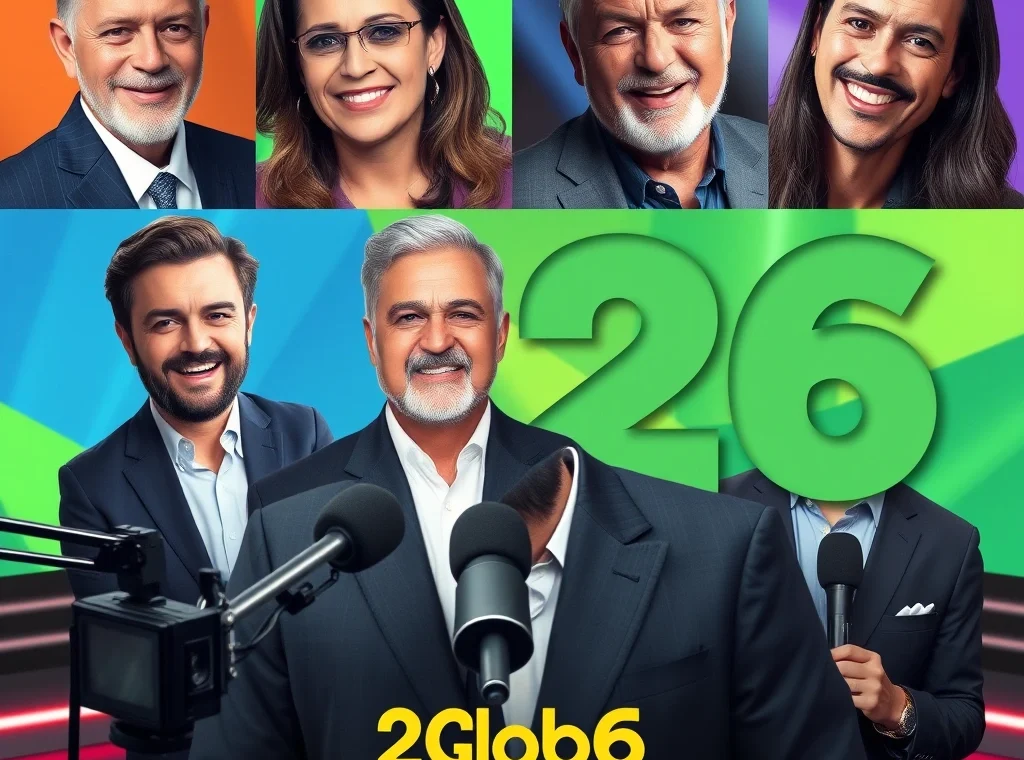 Apresentadores em Alta: Os Novos Rostos que Dominam a TV Brasileira em 2026