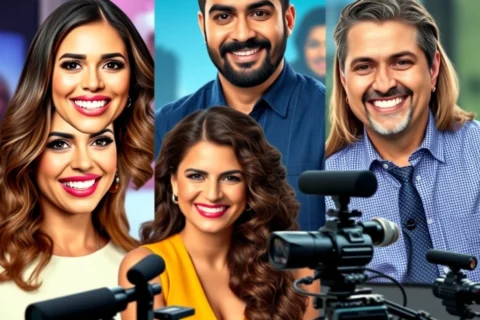 Apresentadores em Ascensão: A Nova Geração Domina a TV Brasileira
