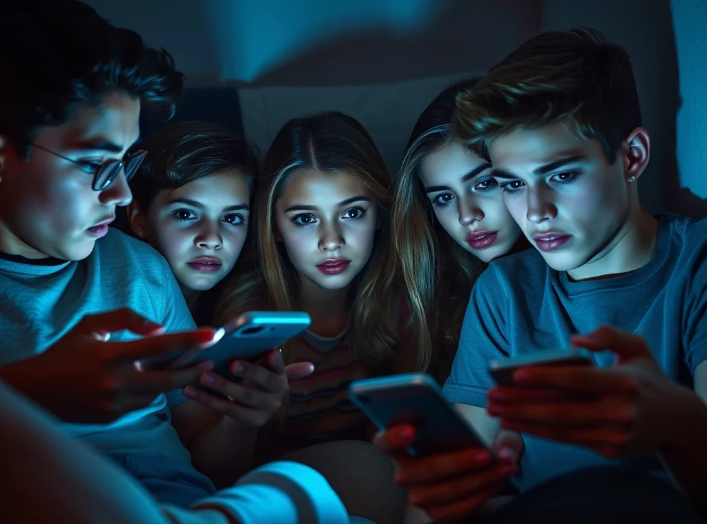 Conexões Invisíveis: O Impacto das Redes Sociais na Saúde Mental Juvenil