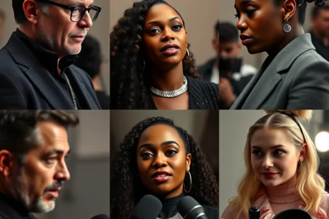 Grandes Nomes do Cinema e da Música em Entrevistas Exclusivas na Semana