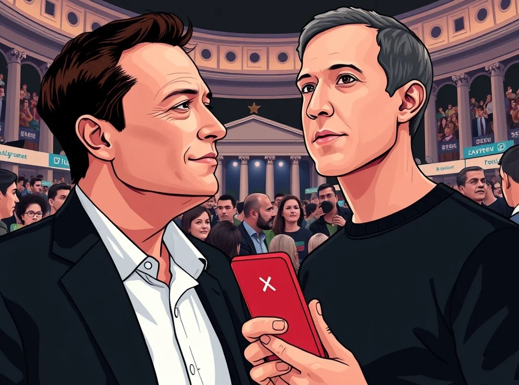 Musk e Zuckerberg Agendam Luta em Roma: O Impacto nas Redes Sociais