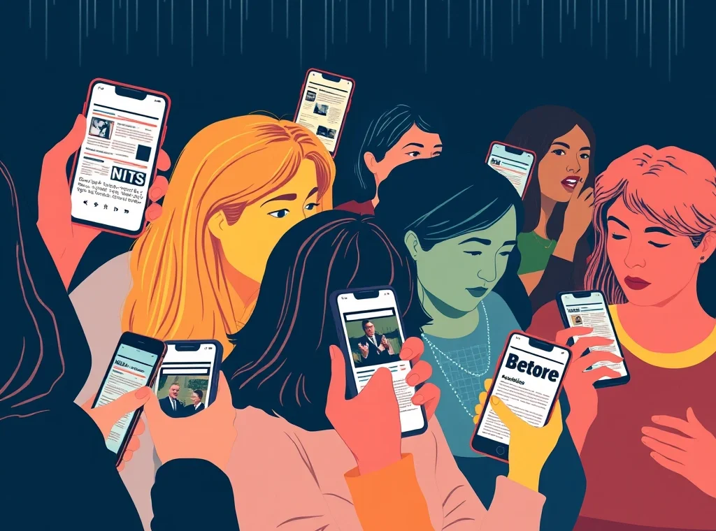 O Desabamento Digital: Como as Redes Sociais Estão Moldando Nossa Percepção da Realidade