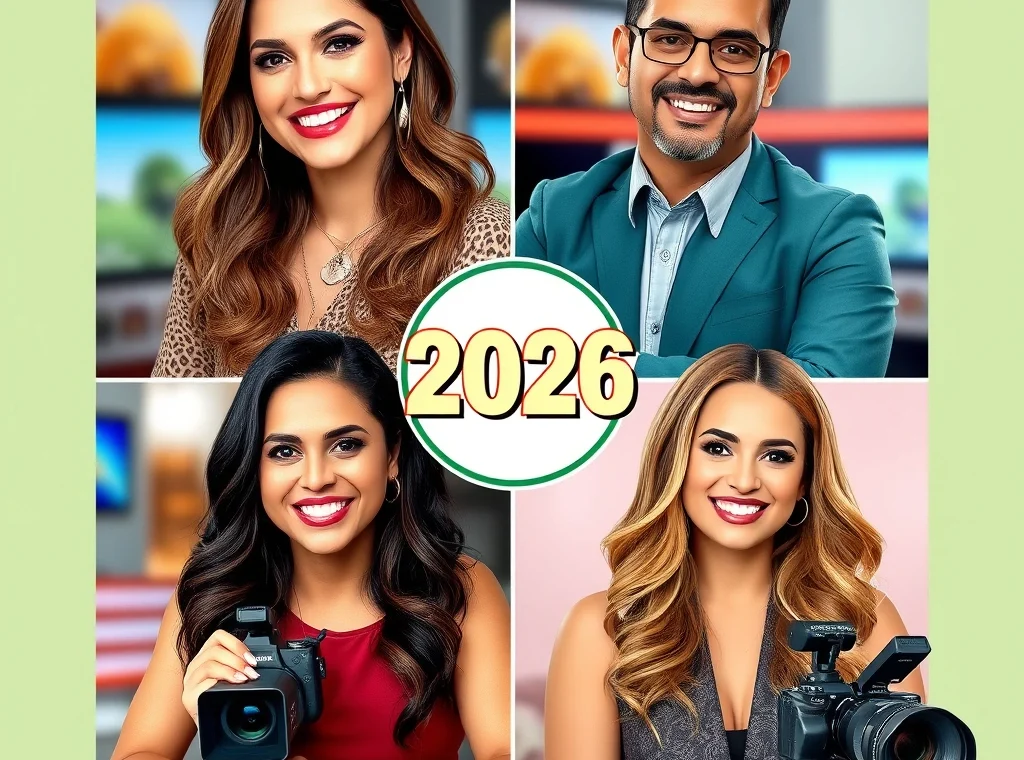 Os Novos Rostos da TV: Apresentadores que Dominam 2026