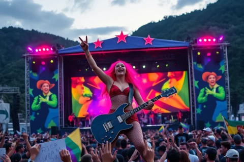 Polêmica no Rock in Rio: Show de Cantora Gera Críticas e Defesas